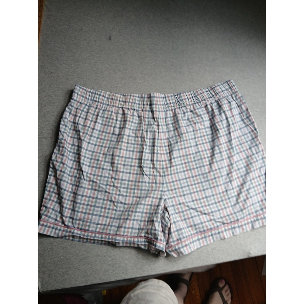 LL Bean Pajama Set 3x Womens Pull On Short Notch Collar Comfort Lounge Sleep - Picture 16 of 16